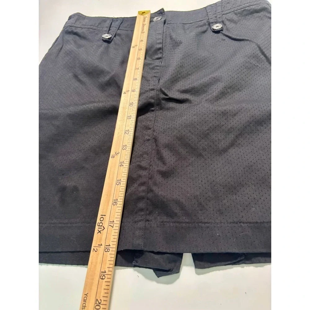 Guess‎ Pencil Skirt Womens Large Black Y2K Office Siren Clubwear Dark Academia